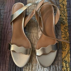 Loft Gold Sandals